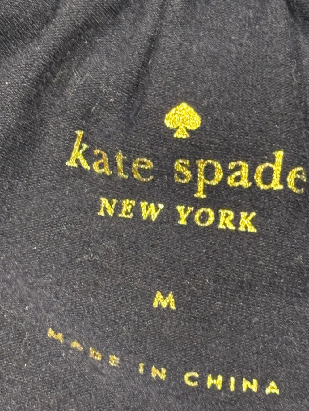 Kate Spade New York Off-the-Shoulder Seersucker Ruffle Top Navy Blue Medium